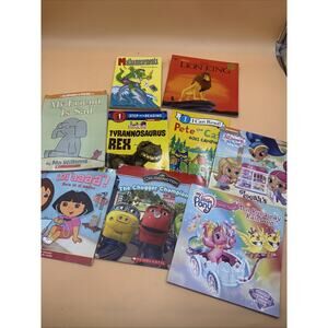 Mixed Lot Books Children Illustrations Easy Read Set of 9